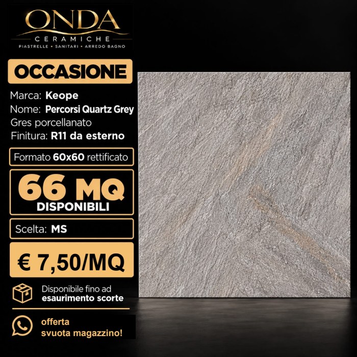 Scheda Percorsi Quartz Grey