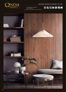 Boiserie Wood 3D – dettaglio